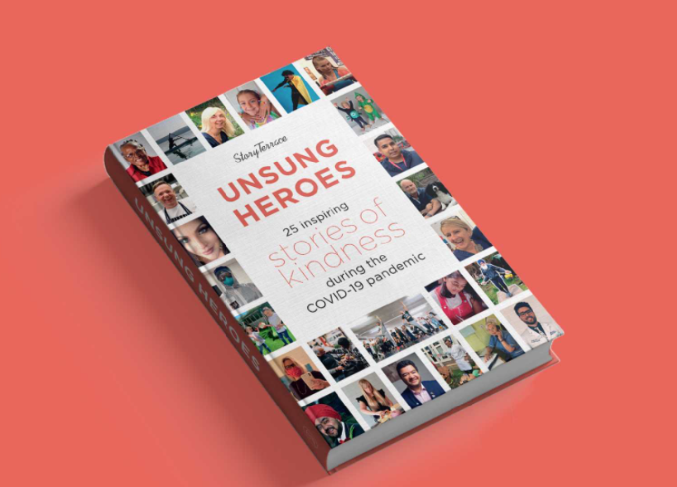 Book cover of a Memoir Compilation for a non Non-Profit.